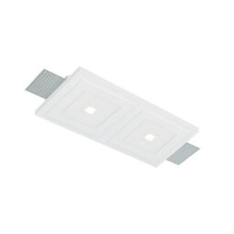 Ideal Lux Luminosa Zephyr Recessed Downlight White 2X Led 2400Lm 3000K - thumbnail 1