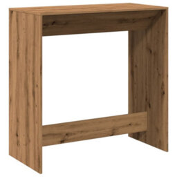 Berkfield Bar Table Artisan Oak 102X50X103.5 Cm Engineered Wood - thumbnail 2