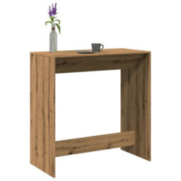 Berkfield Bar Table Artisan Oak 102X50X103.5 Cm Engineered Wood