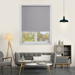 Lister Cartwright Blackout Plain Roller Blinds Windows Blind Child Safety Included (Grey, 60 Cm Width X 160 Cm Drop) - thumbnail 4