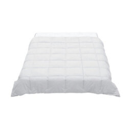Darphe White Super King Size Down Alternative Quilted Duvet Insert With Corner Tabs 260 X 220Cm - thumbnail 2