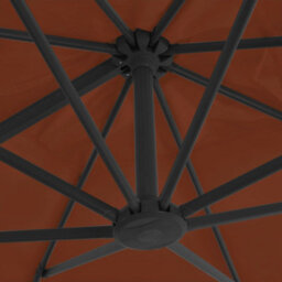 Berkfield Cantilever Umbrella With Aluminium Pole Terracotta 400X300 Cm - thumbnail 6