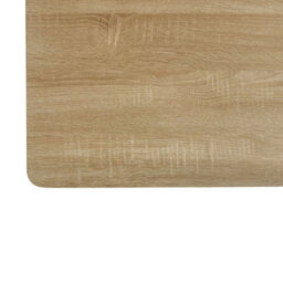 Btm 4 Seater Mdf Rectangle Dining Table, Modern Kitchen Café Table, Small Coffee Table, Oak Colored - thumbnail 6