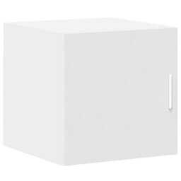 Berkfield Slim Storage Cabinet White 40X42.5X225 Cm Engineered Wood - thumbnail 5