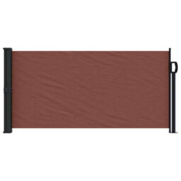 Walplus Retractable Side Awning Garden Sun Shade Canopy Gazebo For Back Door, Porch, Patio Brown 100X500 Cm - thumbnail 3