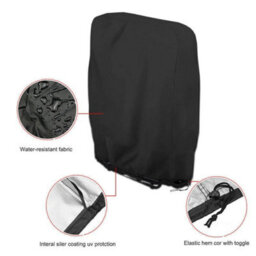 Folding Reclining Chair Cover Storage Bag Rattan Garden Sun Lounger Waterproof - thumbnail 5