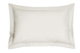 Smart Living Polycotton Oxford Percale Pillowcase Pair Non Iron - White