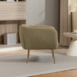 Unknown Stanton  81Cm Wide Pistachio Soft Fabric Accent Chair - thumbnail 5