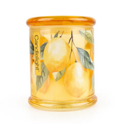 Candlelight Large Glass Jar Candle - Sweet Lemon & Rosemary