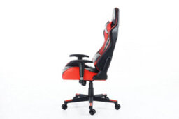 Gtforce Pro Gt Reclining Sports Racing Gaming Office Desk Pc Car Faux Leather Chair (Red) - thumbnail 3