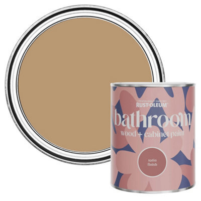 Rust-Oleum Fired Clay Satin Bathroom Wood & Cabinet Paint 750Ml - image 1