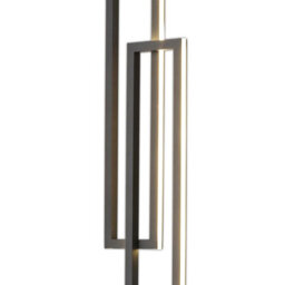 Luminosa Lighting Luminosa Mural Floor Lamp, 48W Led, 3000K, 3840Lm, Ip20, Matt Black, 3Yrs Warranty - thumbnail 4