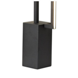 Luminosa Lighting Luminosa Mural Floor Lamp, 48W Led, 3000K, 3840Lm, Ip20, Matt Black, 3Yrs Warranty - thumbnail 3