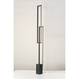 Luminosa Lighting Luminosa Mural Floor Lamp, 48W Led, 3000K, 3840Lm, Ip20, Matt Black, 3Yrs Warranty - thumbnail 2