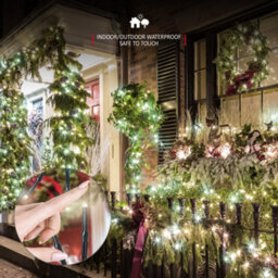 NETTA 1000 Led Cluster String Lights 12M Indoor/outdoor Christmas Lights - Warm White - thumbnail 4