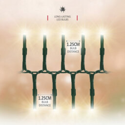 NETTA 1000 Led Cluster String Lights 12M Indoor/outdoor Christmas Lights - Warm White - thumbnail 3