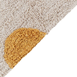Beliani Kids Rug Dardere Yellow 140 X 200 Cm Cotton - thumbnail 4