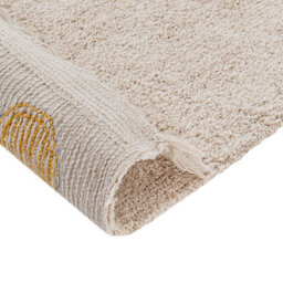 Beliani Kids Rug Dardere Yellow 140 X 200 Cm Cotton - thumbnail 5