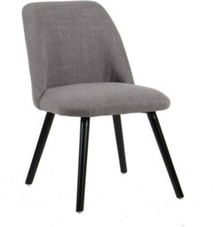 Aspect Furniture Harlow Set Of 2 Upholstered Dining Chair,grey - thumbnail 3