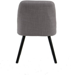 Aspect Furniture Harlow Set Of 2 Upholstered Dining Chair,grey - thumbnail 5