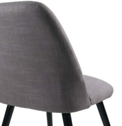 Aspect Furniture Harlow Set Of 2 Upholstered Dining Chair,grey - thumbnail 7