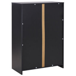 Beliani Storage Unit Zehna Brown/ Black - thumbnail 7