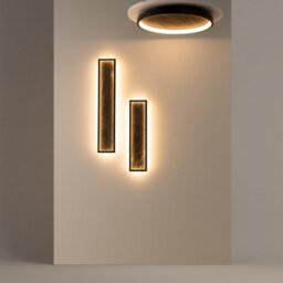 Luminosa Lighting Luminosa Orign Modern 80Cm Integrated Led Wall Lamp Black 3000K 1000Lm - thumbnail 3