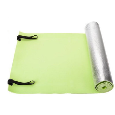 Summit Foil Backed Insulated Mat Silver/green (180Cm X 0.5Cm X 50Cm)