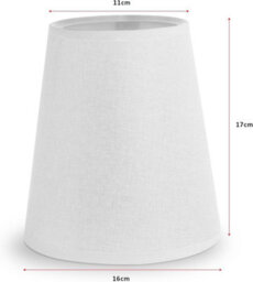 Fabric Lampshade With Premium Quality Free A60 Led Bulb Off-White 2Pack Light Shade For Floor Lamps - thumbnail 3
