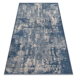RugsX Carpet Wool Nain Ornament Vintage 7591/51644 Navy / Beige   120X170 Cm
