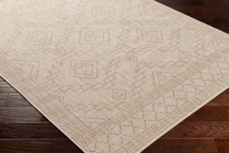 Livabliss Tuareg-Global Beige Ivory Graphic In- & Outdoor Jute-Look Rug 160 X 213 Cm Easy Care, Non Shedding - thumbnail 6