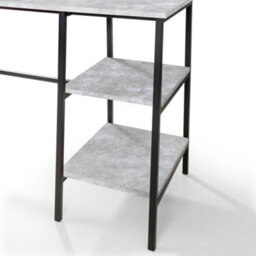 Oakham Signature Harstad Desk In Concrete And Black - thumbnail 6