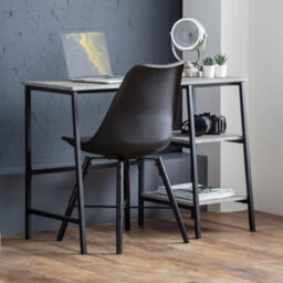 Oakham Signature Harstad Desk In Concrete And Black - thumbnail 8