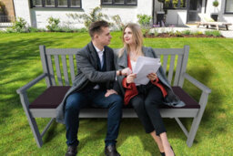 istyle mode 3 Seater Garden Bench Cushion Seatpad Indoor & Outdoor Use - Chocolate - thumbnail 8