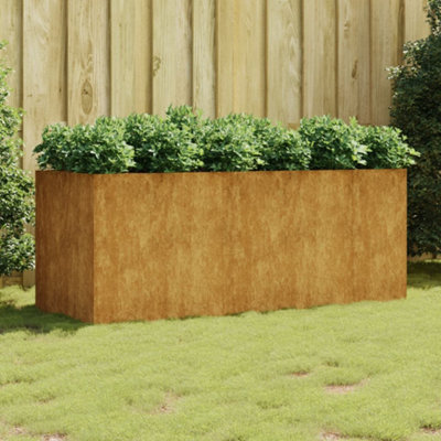 Walplus Garden Raised Bed 200X80X80 Cm Corten Steel - image 1