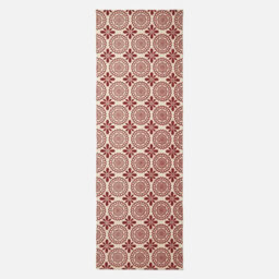Homescapes Cassia Red Handwoven Cotton Geometric Hallway Runner Rug 66 X 200 Cm - thumbnail 2