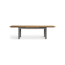 Furniture 48 Extending Romney 180Cm Oak And Light Grey Painted Dining Table - thumbnail 3