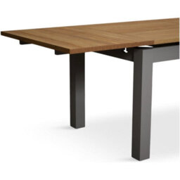Furniture 48 Extending Romney 180Cm Oak And Light Grey Painted Dining Table - thumbnail 5
