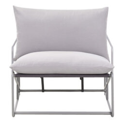 Beliani Garden Sofa Set 3 Seater Ponte Metal Grey - thumbnail 8