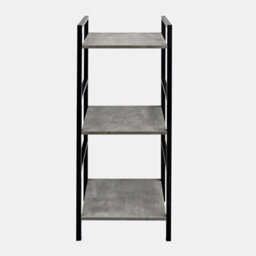OHS Shelving Unit 3 Tier Living Room Storage Organiser Modern Wire Home Decor Office