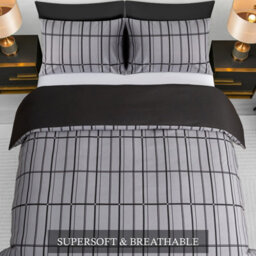 Pamposh Super King Size Duvet Cover Set Premium Brushed Microfiber Duvet Cover Ultrasoft Reversible Duvet Set With Zipper Closure - thumbnail 5