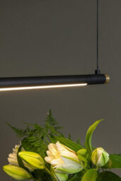 Lucide Premium Marnik Pendant Light Diameter 2.5Cm Led Dim. Cct 1X22W 2700K/4000K - Hand Wave Sensor - Black - thumbnail 5