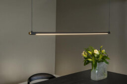 Lucide Premium Marnik Pendant Light Diameter 2.5Cm Led Dim. Cct 1X22W 2700K/4000K - Hand Wave Sensor - Black - thumbnail 4