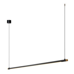 Lucide Premium Marnik Pendant Light Diameter 2.5Cm Led Dim. Cct 1X22W 2700K/4000K - Hand Wave Sensor - Black - thumbnail 7