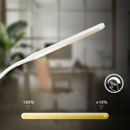 Briloner Led Floor Lamp 6W Reading Light Usb-C Home Office Touch 135Cm Warm White - thumbnail 5