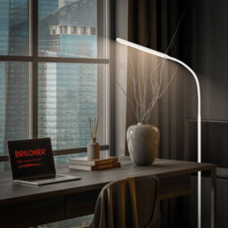 Briloner Led Floor Lamp 6W Reading Light Usb-C Home Office Touch 135Cm Warm White - thumbnail 7