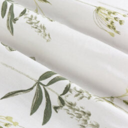 Wylder Nature Meadow Room Darkening 100% Cotton Eyelet Curtain Pair White/cornflower (W)168Cm X (D)183Cm - thumbnail 5