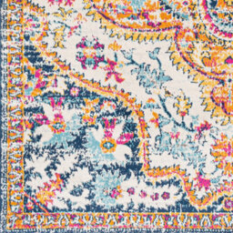 Livabliss Floransa-Vintage Yellow Blue Beige Orange Traditional Boho Living Dining Bedroom Rug 80 X 220 Cm Easy Care, Non Shedding - thumbnail 7