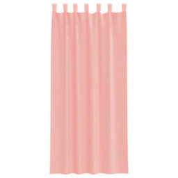Walplus Voile Curtains With Loops 2 Pcs Pink 140X245 Cm - thumbnail 4
