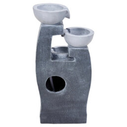 Living And Home 5-Tier Resin Solar Powered Water Fountain Outdoor Gardening Decor Water Features,75.5Cm(H) - thumbnail 5